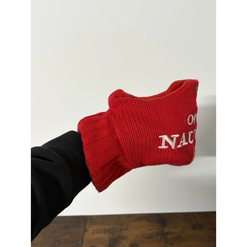 Wondershop Drink Cookie Mitten Hand Warmer Red Christmas Holiday OS